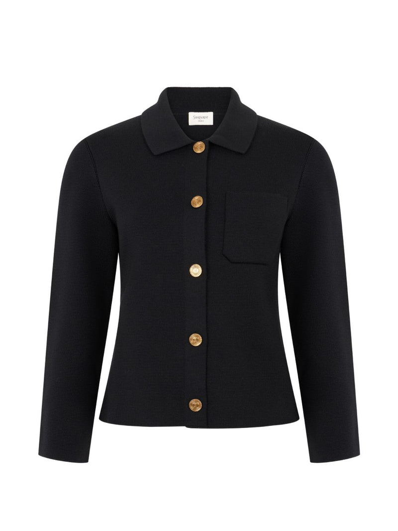 Saint Laurent Saint Laurent Jackets BLACK