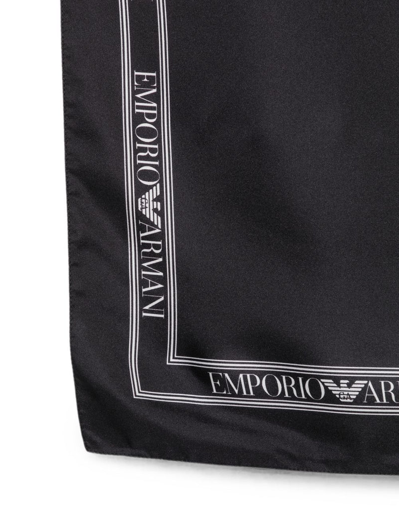 EMPORIO ARMANI CAPSULE Scarfs BLACK