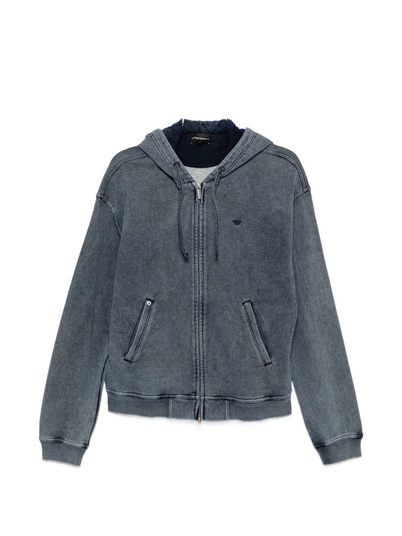 Emporio Armani Sweaters NAVY