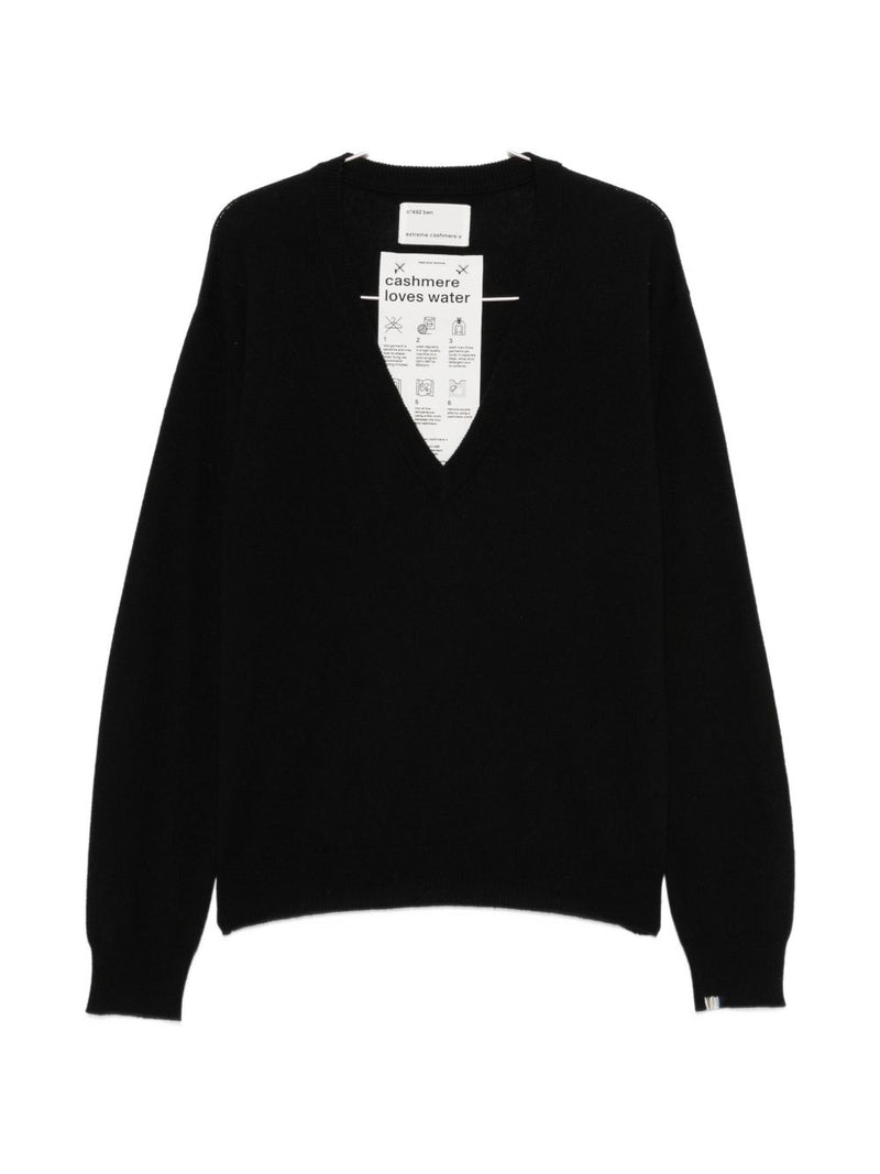 EXTREME CASHMERE Sweaters BLACK