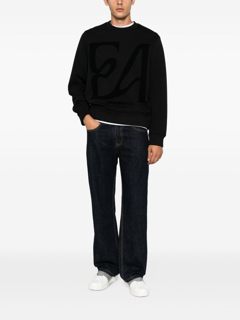 Emporio Armani Sweaters NAVY