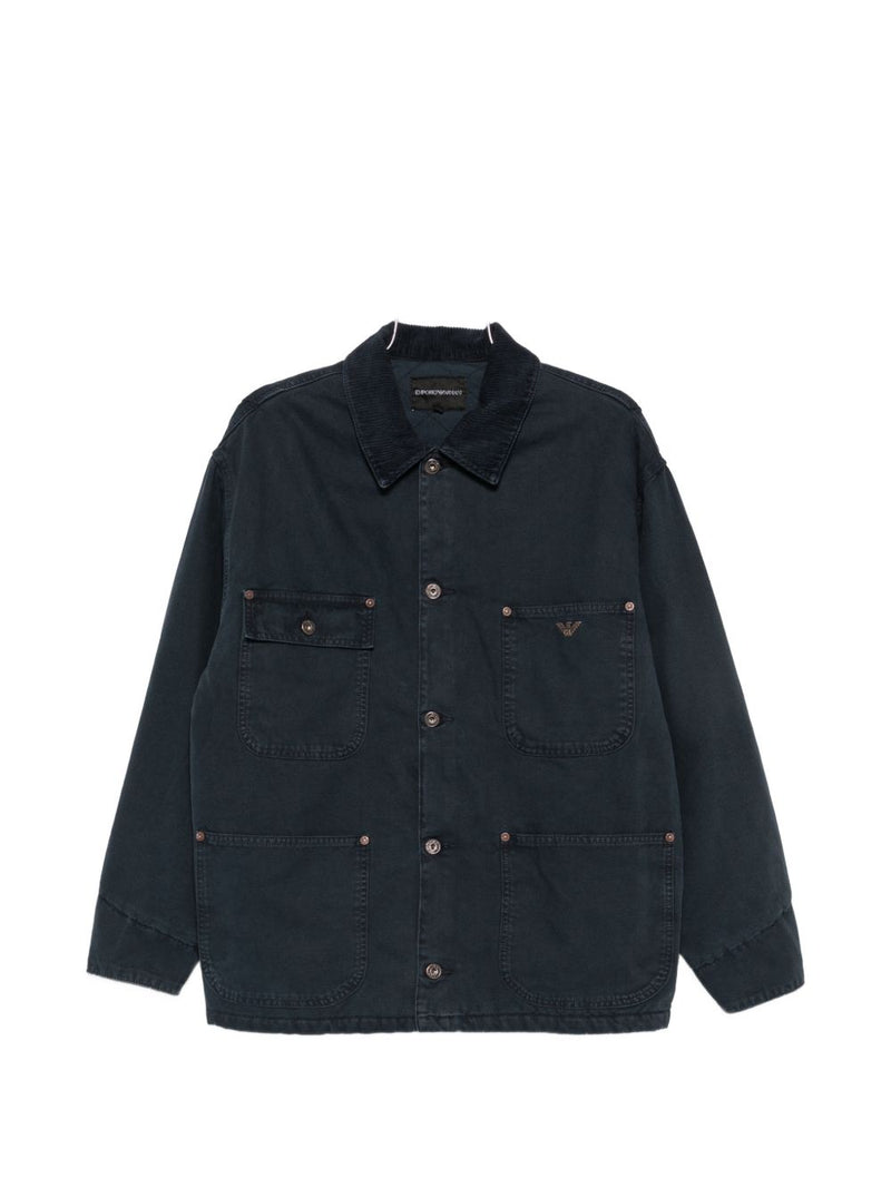 Emporio Armani Jackets NAVY