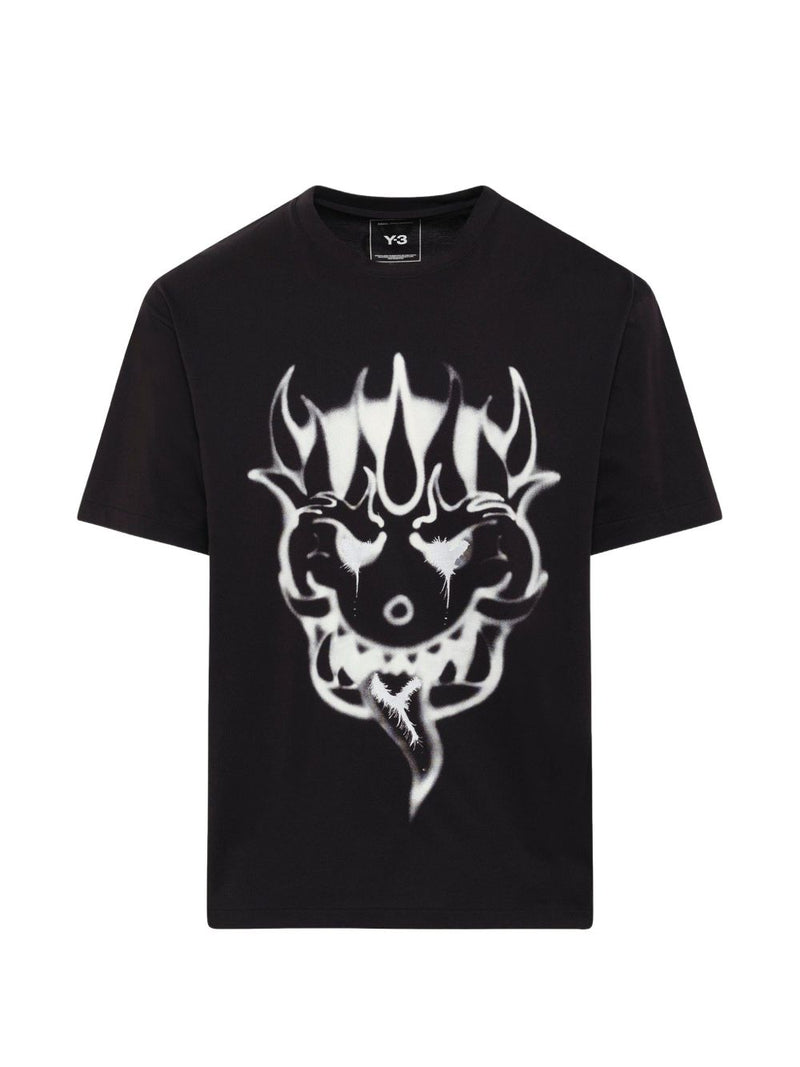 Y-3 T-shirts and Polos BLACK