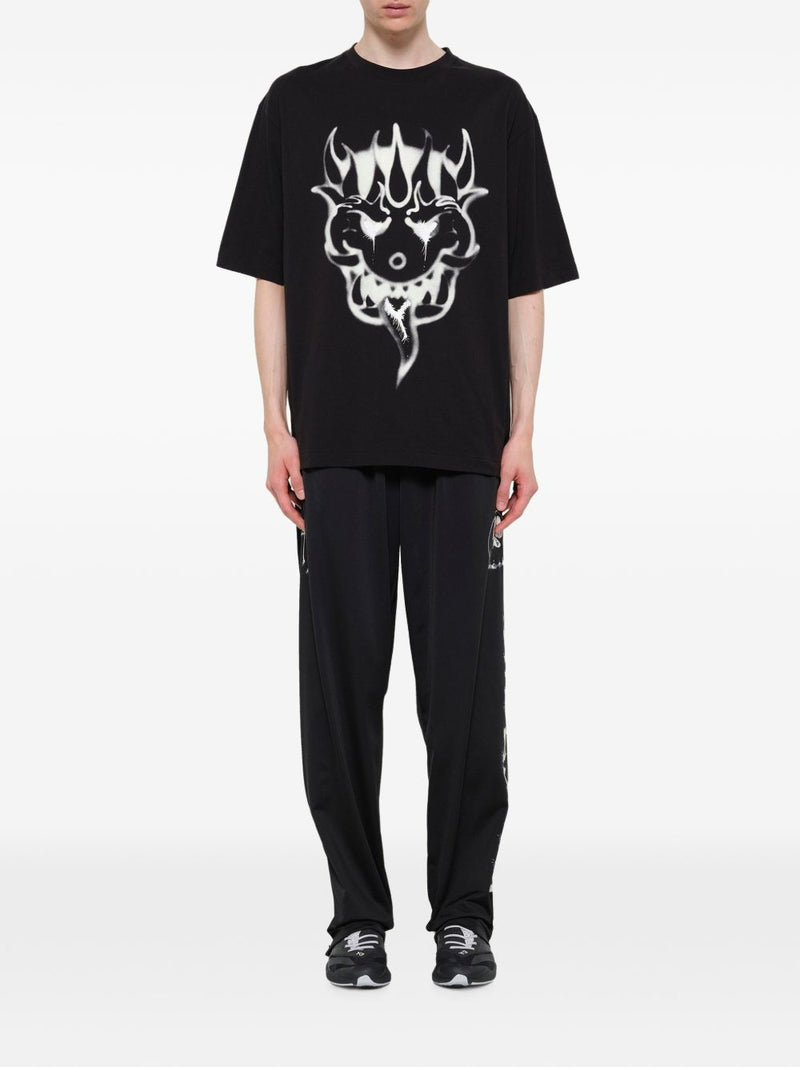 Y-3 T-shirts and Polos BLACK