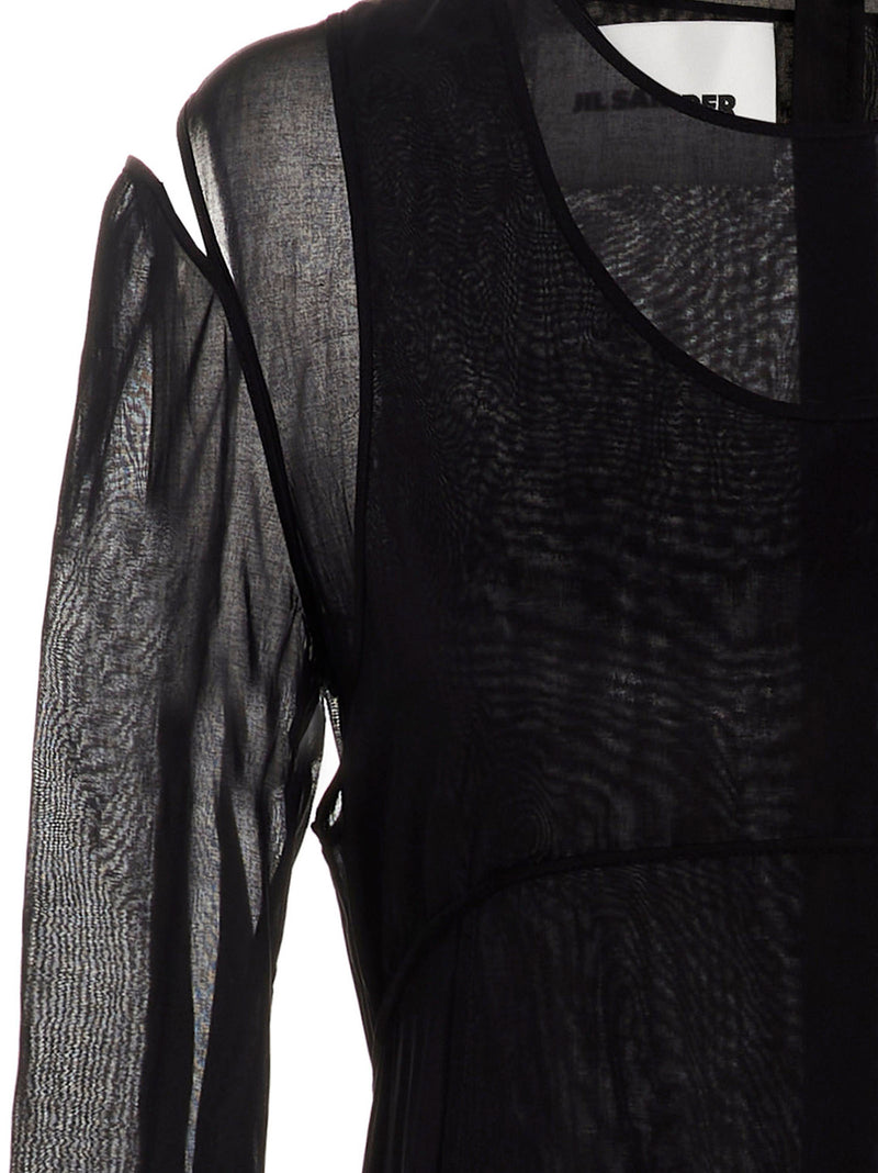 Jil Sander Jil Sander Pleated Skirt Dress