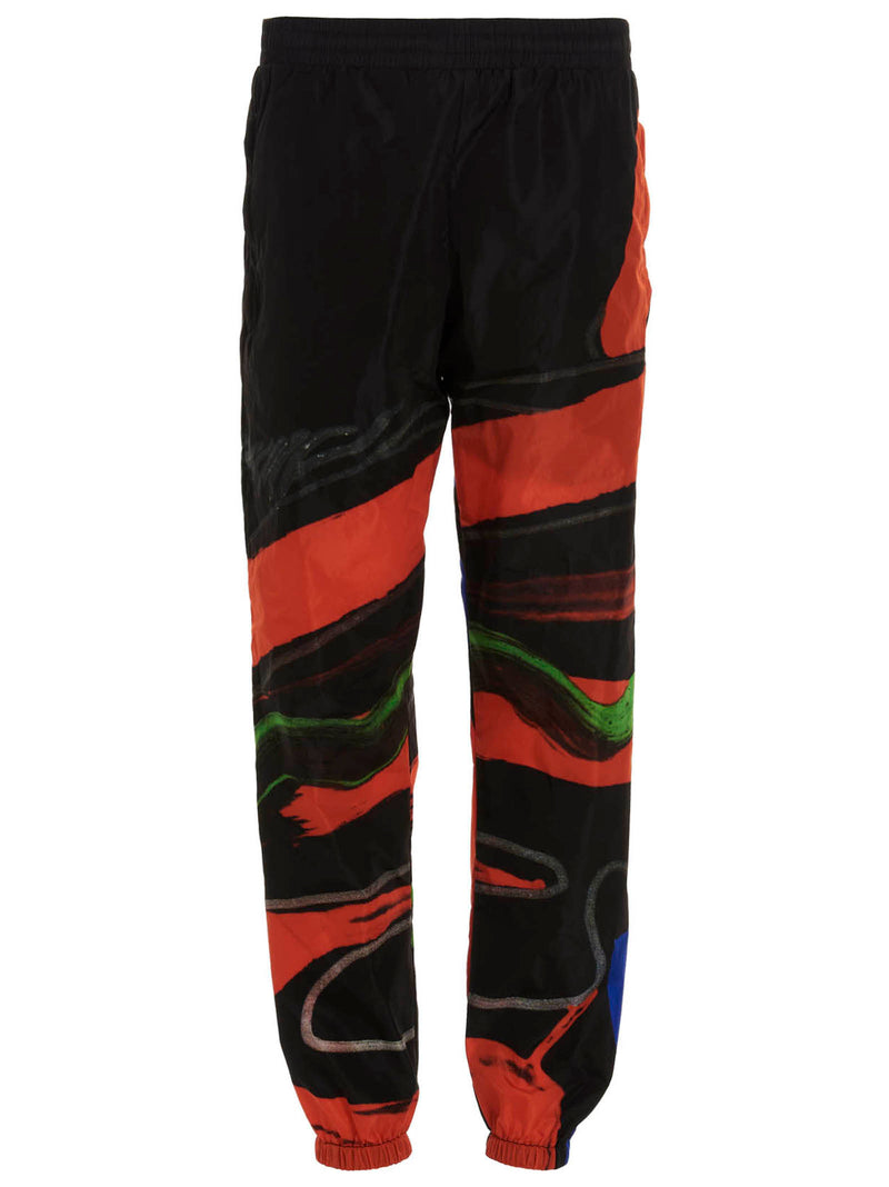 Pantalones de chándal estampados Moschino