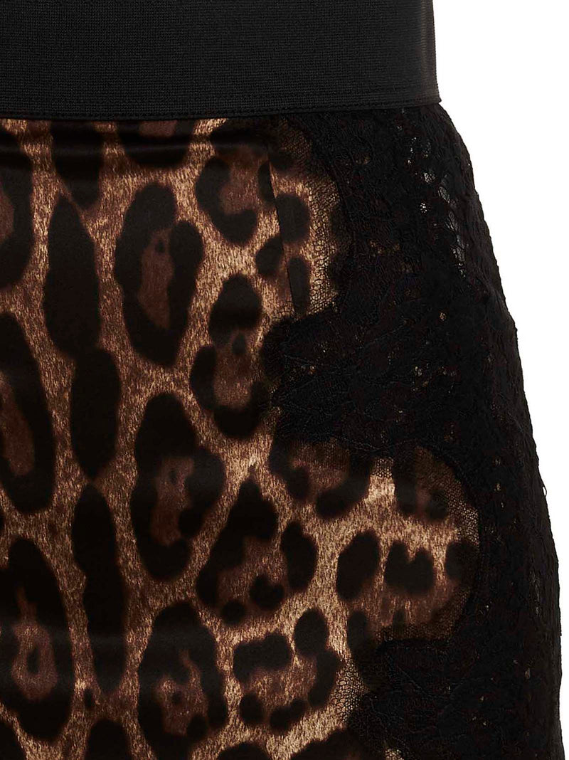 Dolce & Gabbana Dolce & Gabbana Animalier Skirt