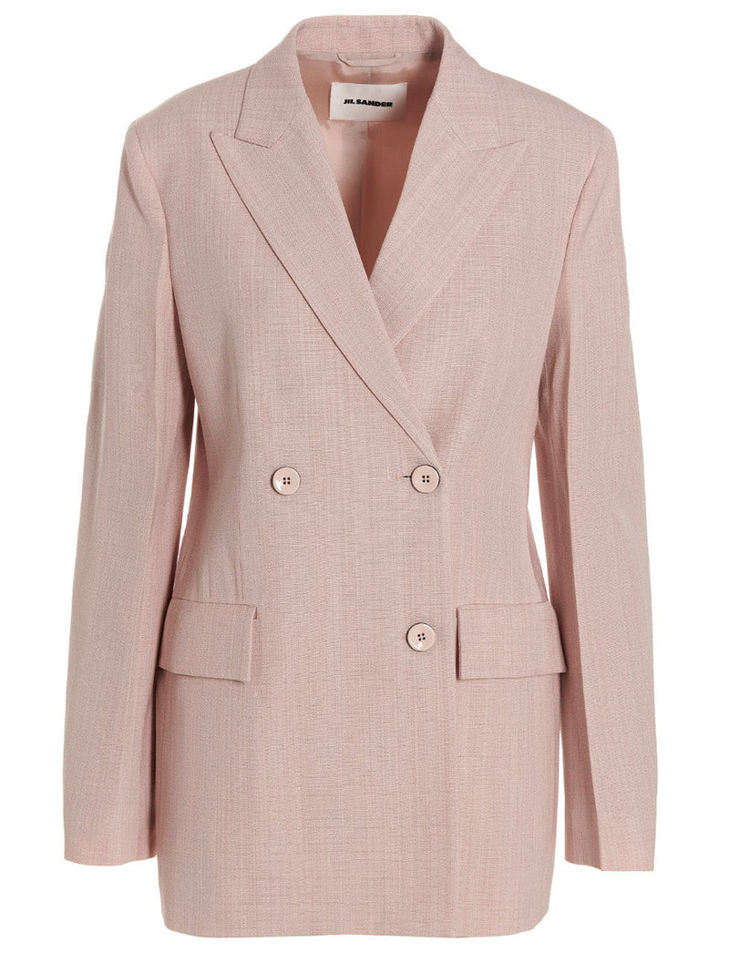 Jil Sander Double Breast Blazer Jacket | Urbalenti™ NYC