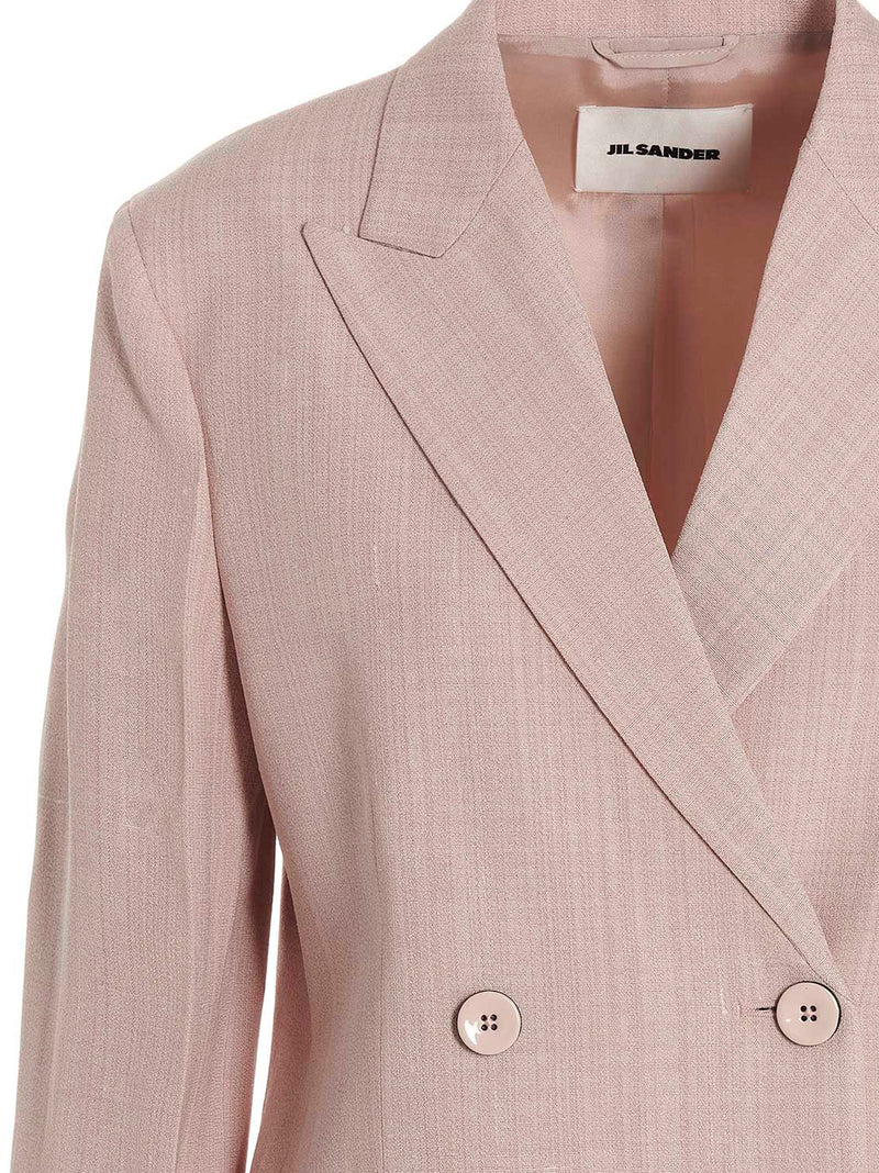 Jil Sander Double Breast Blazer Jacket | Urbalenti™ NYC