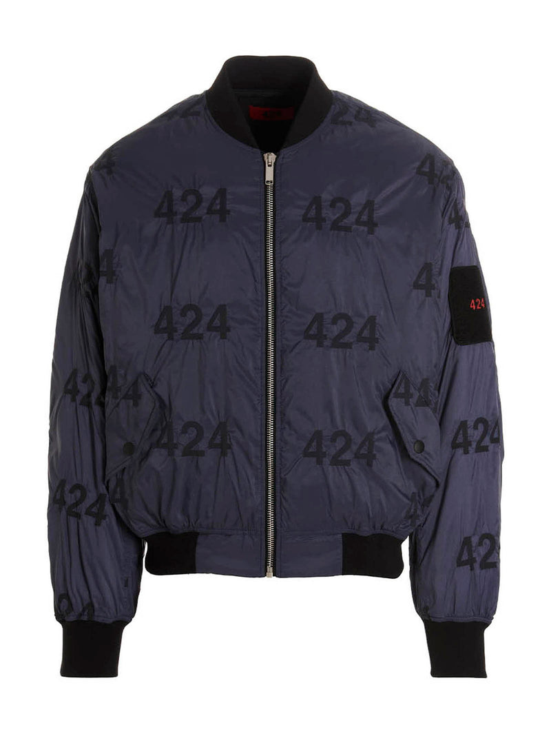 424 424 Reversible Logo Bomber Jacket.