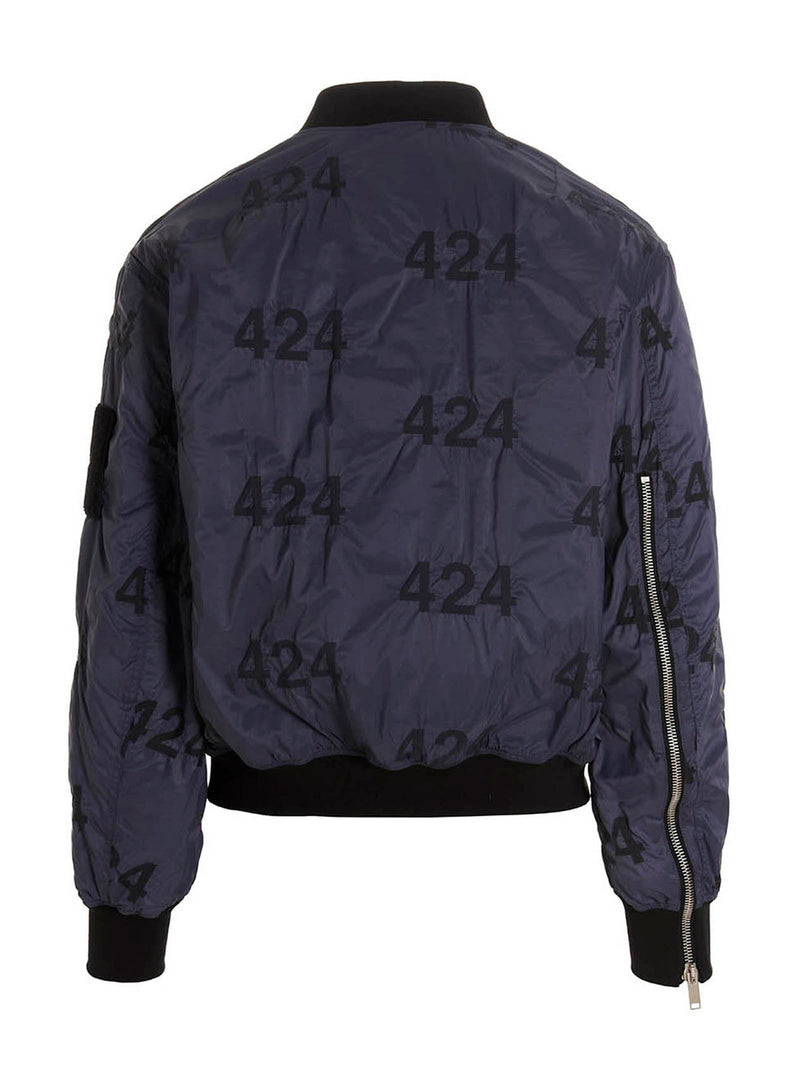 424 424 Reversible Logo Bomber Jacket.