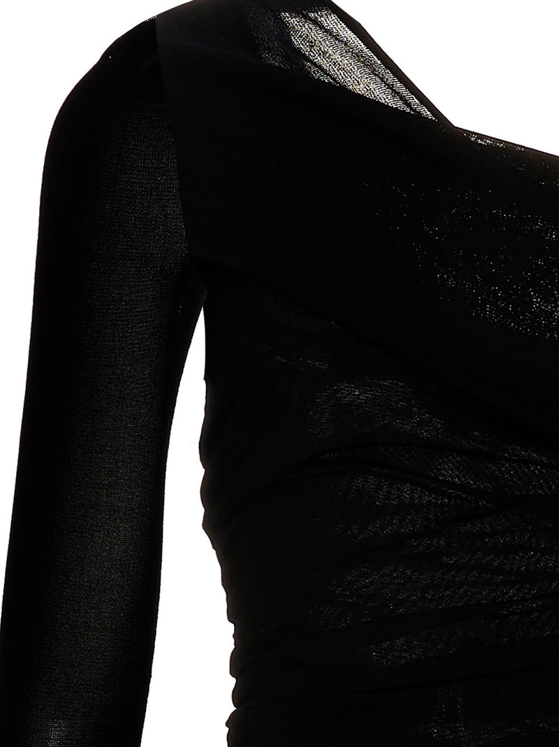 Saint Laurent Saint Laurent Draped Long Dress