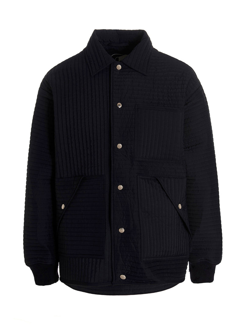 Khrisjoy Khrisjoy Chore Quilted Stripes Down Jacket