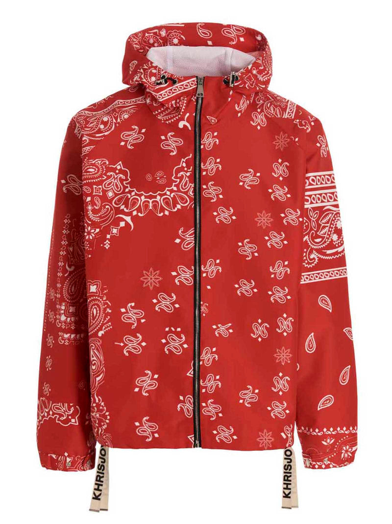 Khrisjoy Khrisjoy Windbreaker Bandana Hood Jacket