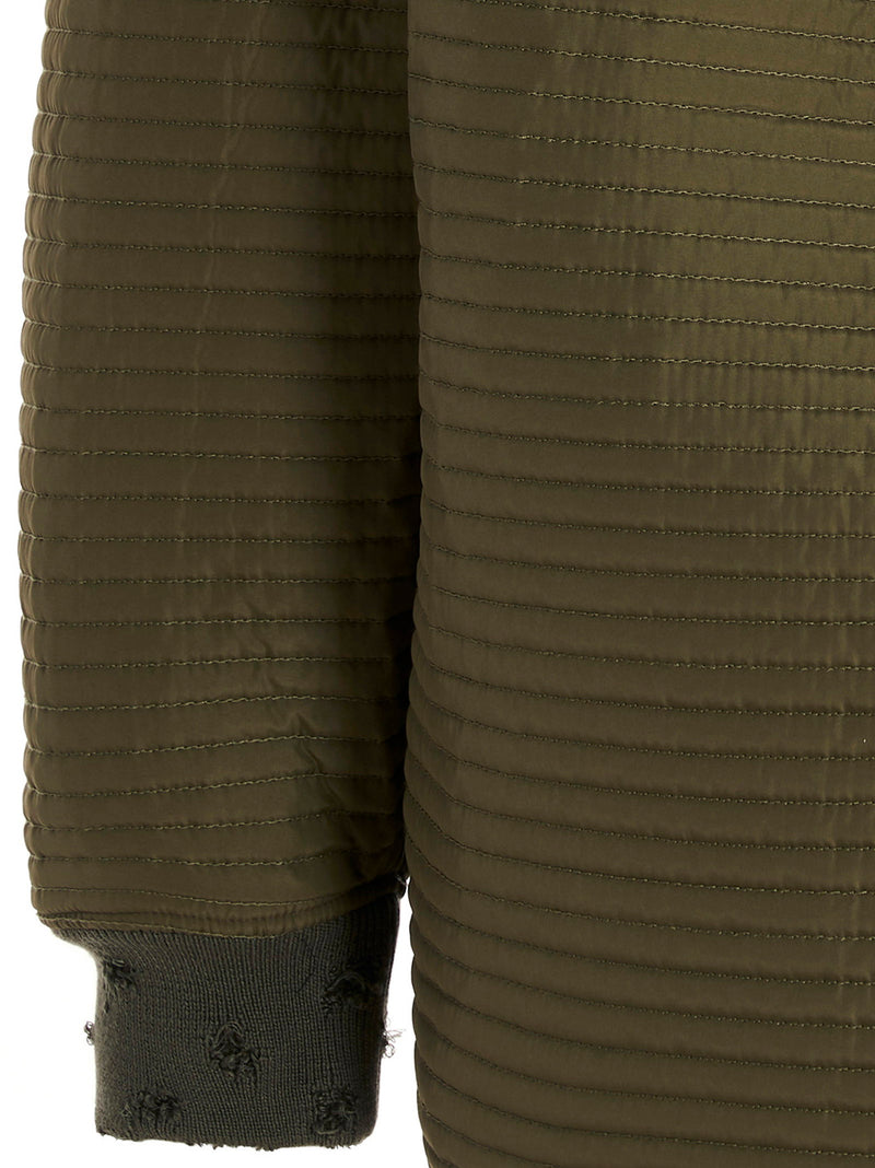 Khrisjoy Khrisjoy Chore Quilted Stripes Down Jacket