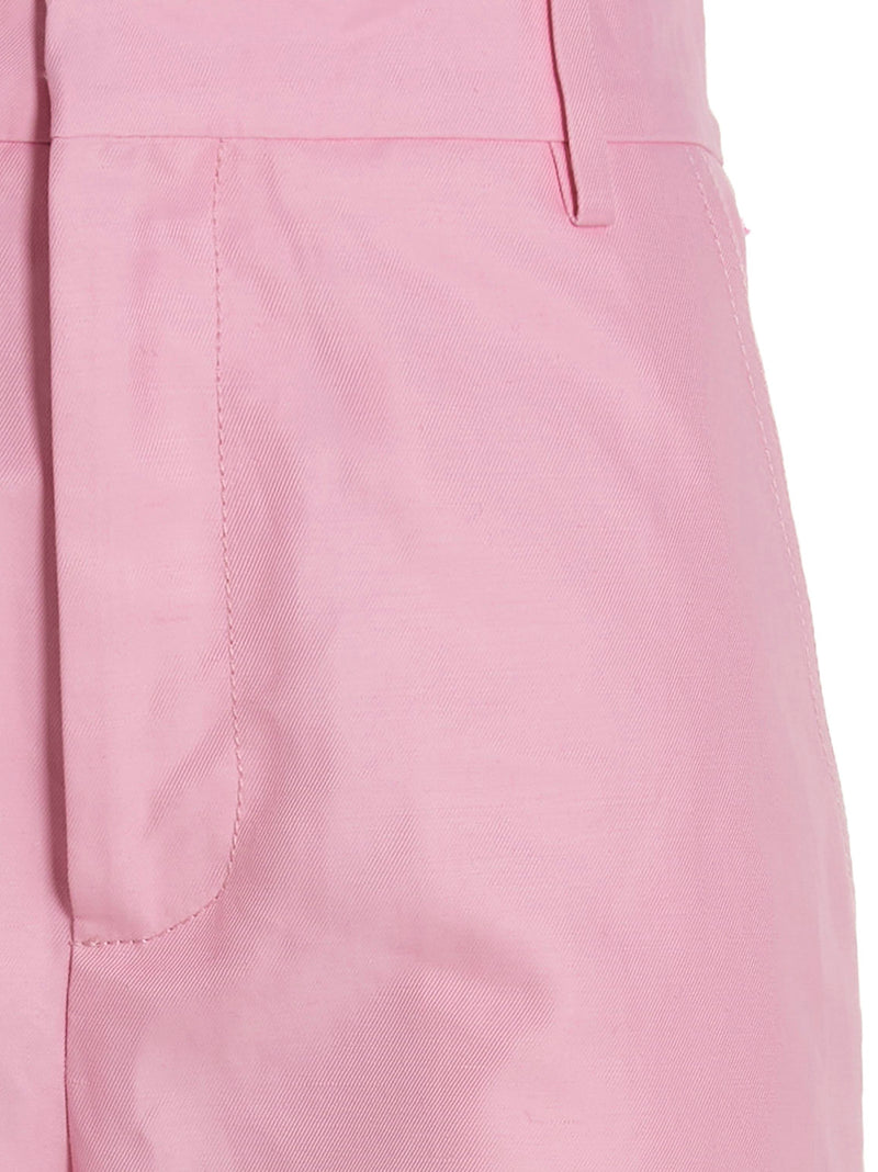 Marni Marni Logo Embroidery Pants