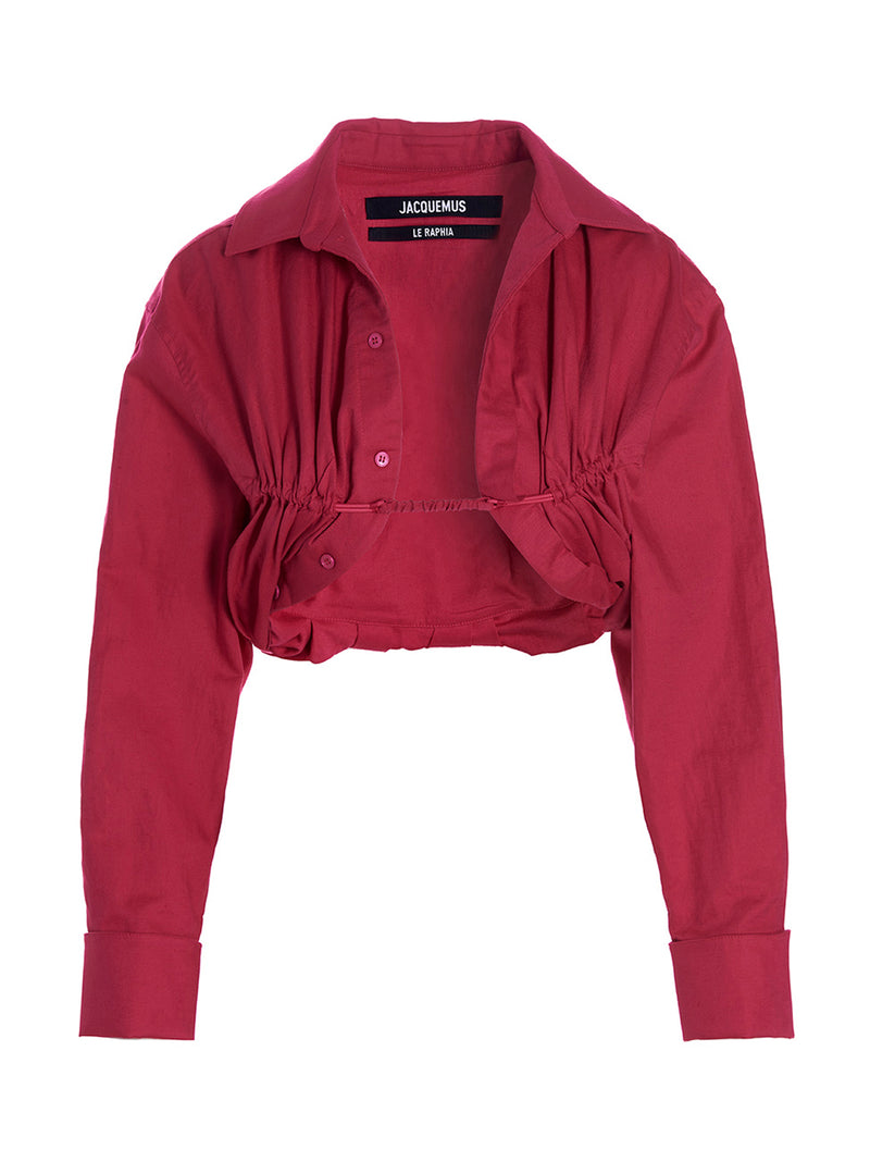 Jacquemus Ma Viscose Shirt | Urbalenti™ NYC