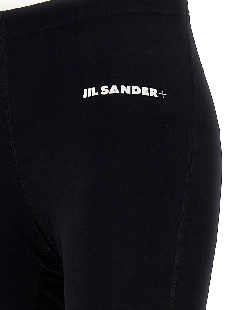 Jil Sander Logo Print Leggings | Urbalenti™ NYC