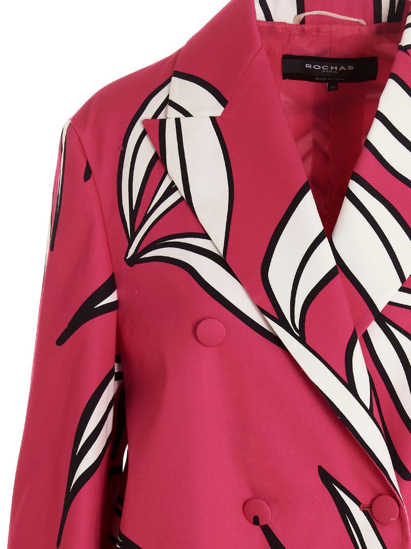 Rochas Rochas Floral Print Blazer Jacket
