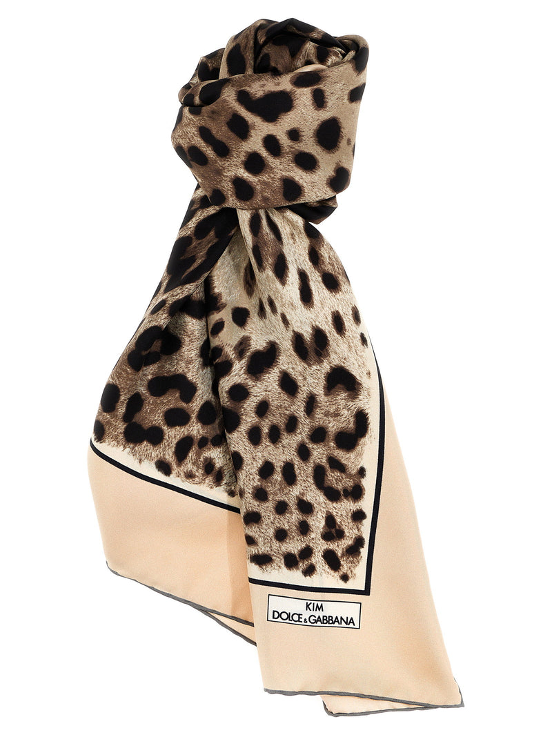 Dolce & Gabbana Dolce & Gabbana Leopardo Scarf