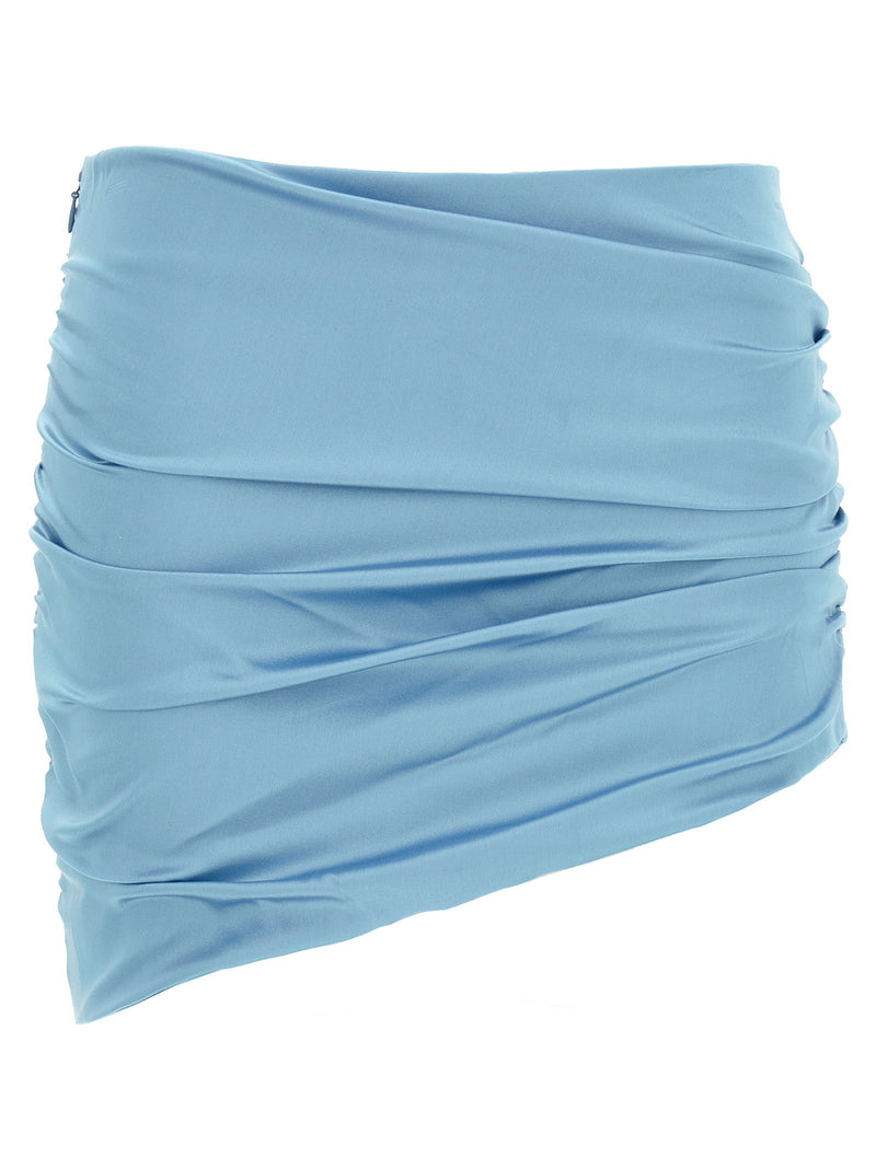 Alessandra Rich Alessandra Rich Satin Mini Skirt