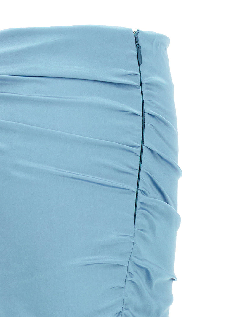 Alessandra Rich Alessandra Rich Satin Mini Skirt