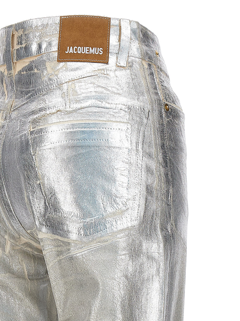 Jacquemus Le De Nīmes Court Articha Jeans | Urbalenti™ NYC