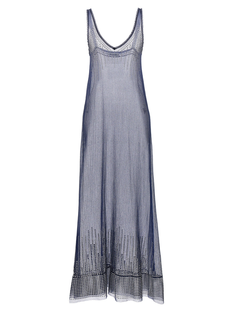 Paco Rabanne Paco Rabanne Studded Mesh Dress