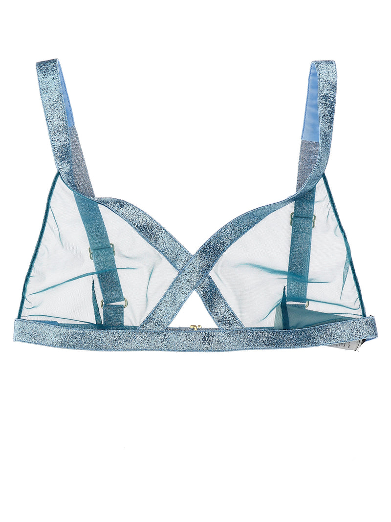 Tom Ford Iridescent Sable Tulle Top | Urbalenti™ NYC