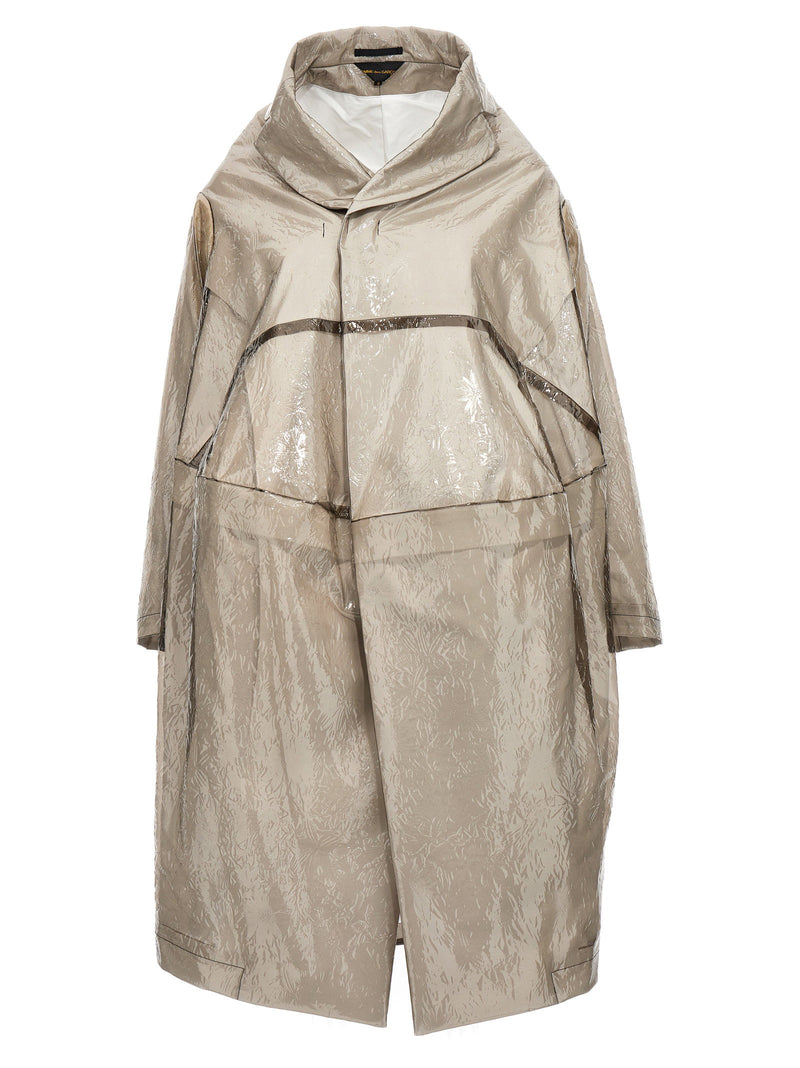 Comme Des Garcons Comme Des Garcons Oversize Texture Trench Coat