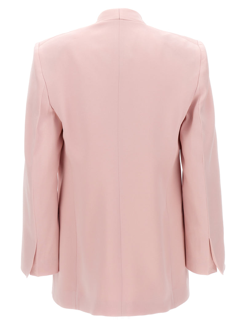 Victoria Beckham Single-breasted Blazer Jacket | Urbale... | Urbalenti™ NYC