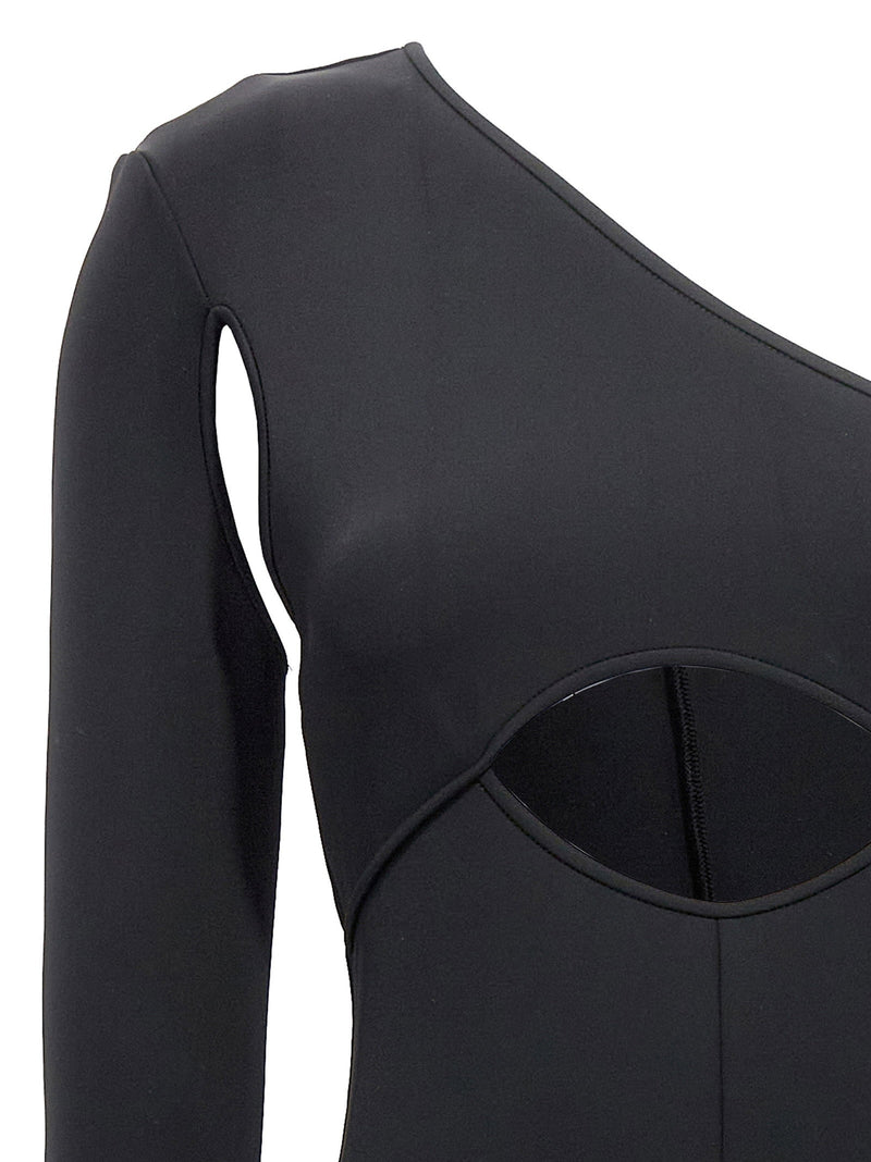 David Koma David Koma Scuba Cut Out One-length Bodysuit