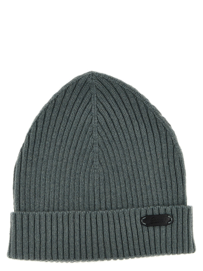 Brioni Brioni English Ribbed Beanie
