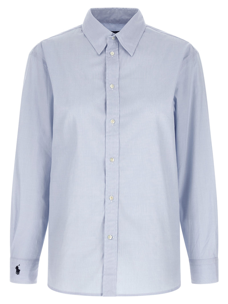 Polo Ralph Lauren Embroidered Cuffs Shirt | Urbalenti™ NYC