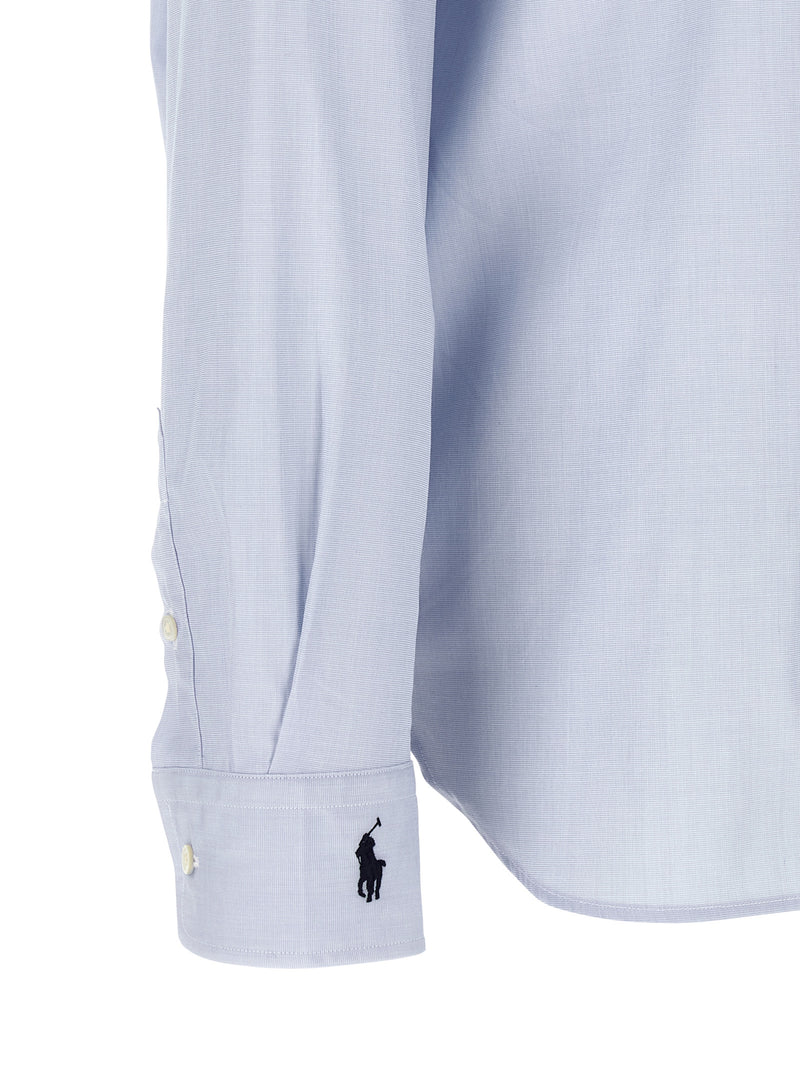 Polo Ralph Lauren Embroidered Cuffs Shirt | Urbalenti™ NYC
