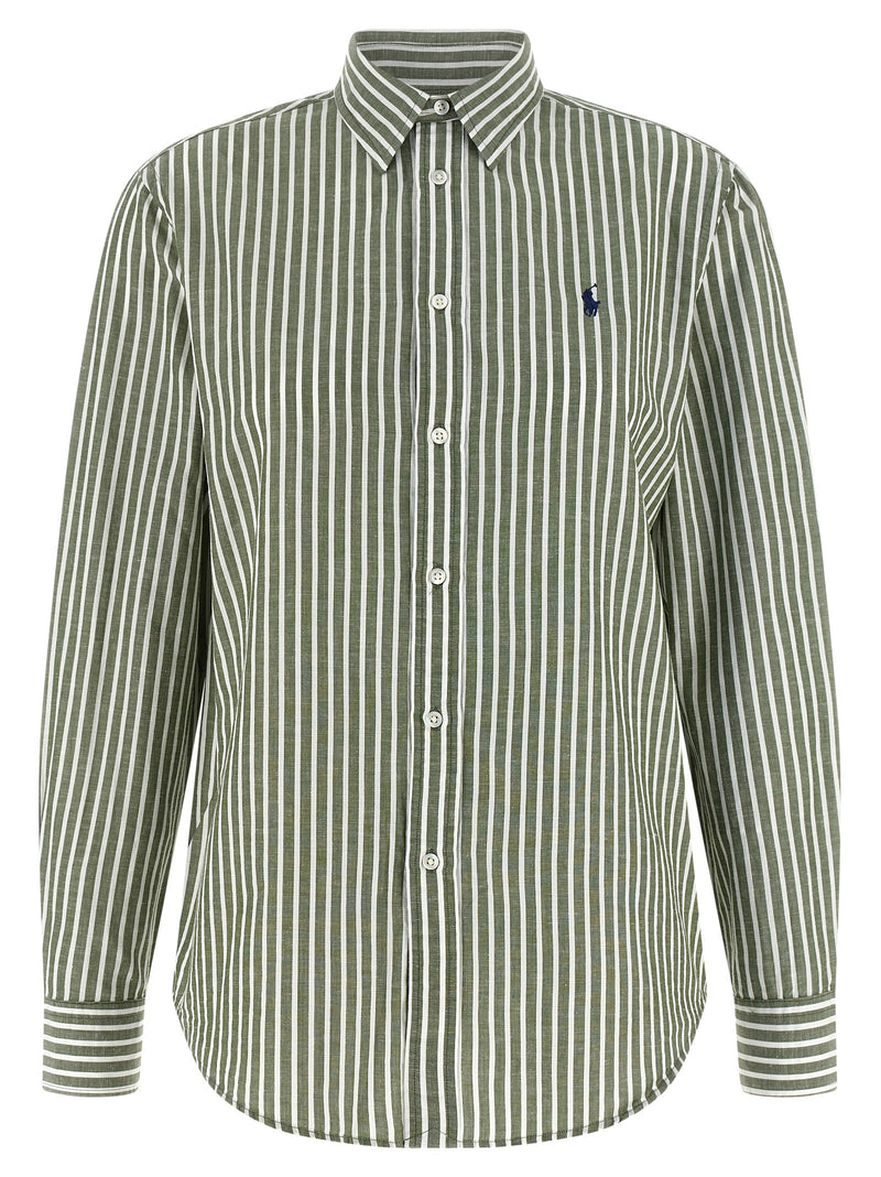 Polo Ralph Lauren Cotton And Linen Shirt | Urbalenti™ NYC