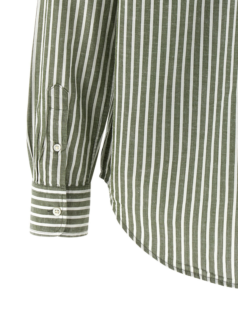 Polo Ralph Lauren Cotton And Linen Shirt | Urbalenti™ NYC