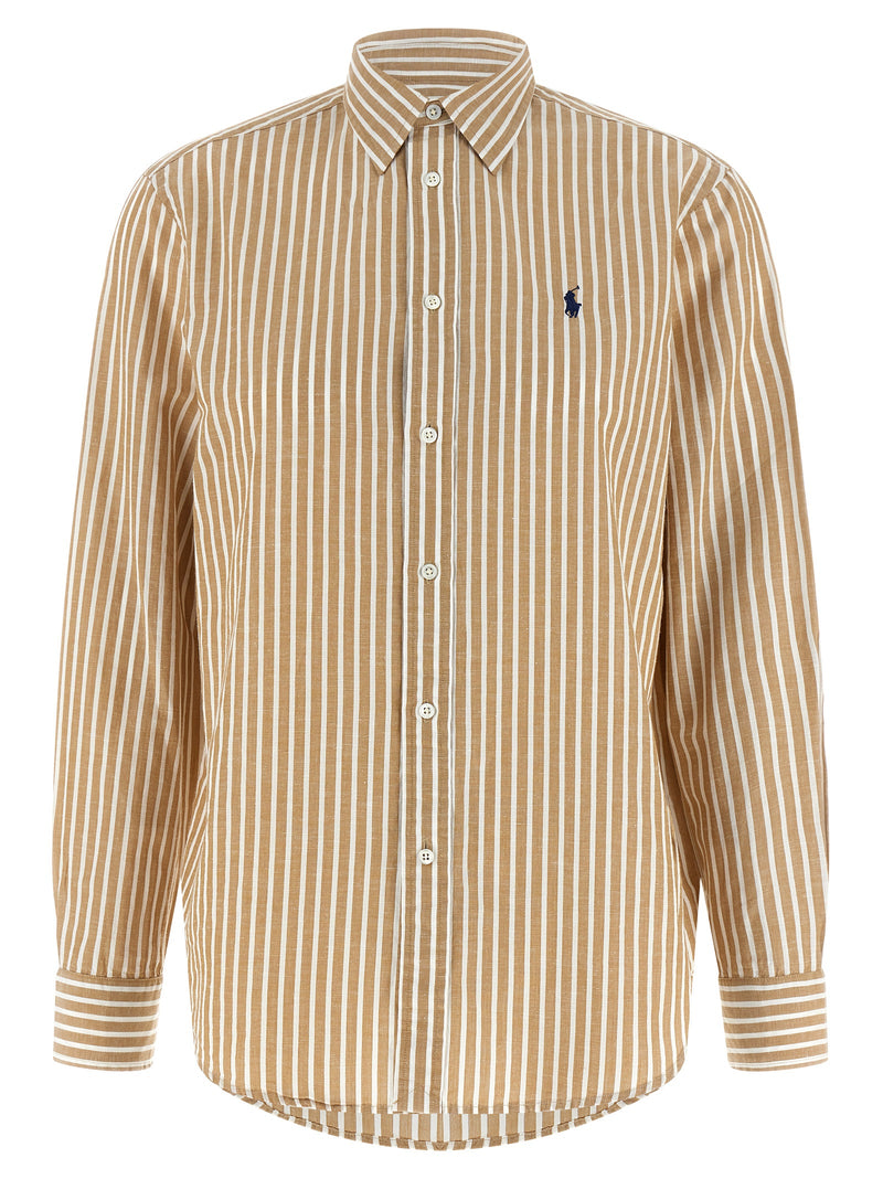 Polo Ralph Lauren Cotton And Linen Shirt Variant 2 | Urbalenti™ NYC