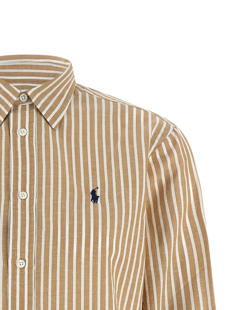 Polo Ralph Lauren Cotton And Linen Shirt Variant 2 | Urbalenti™ NYC
