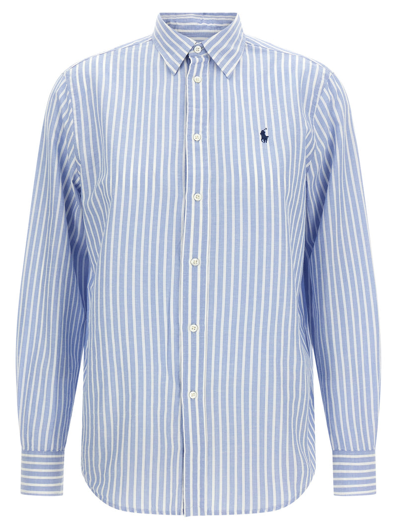 Polo Ralph Lauren Cotton And Linen Shirt | Urbalenti™ NYC