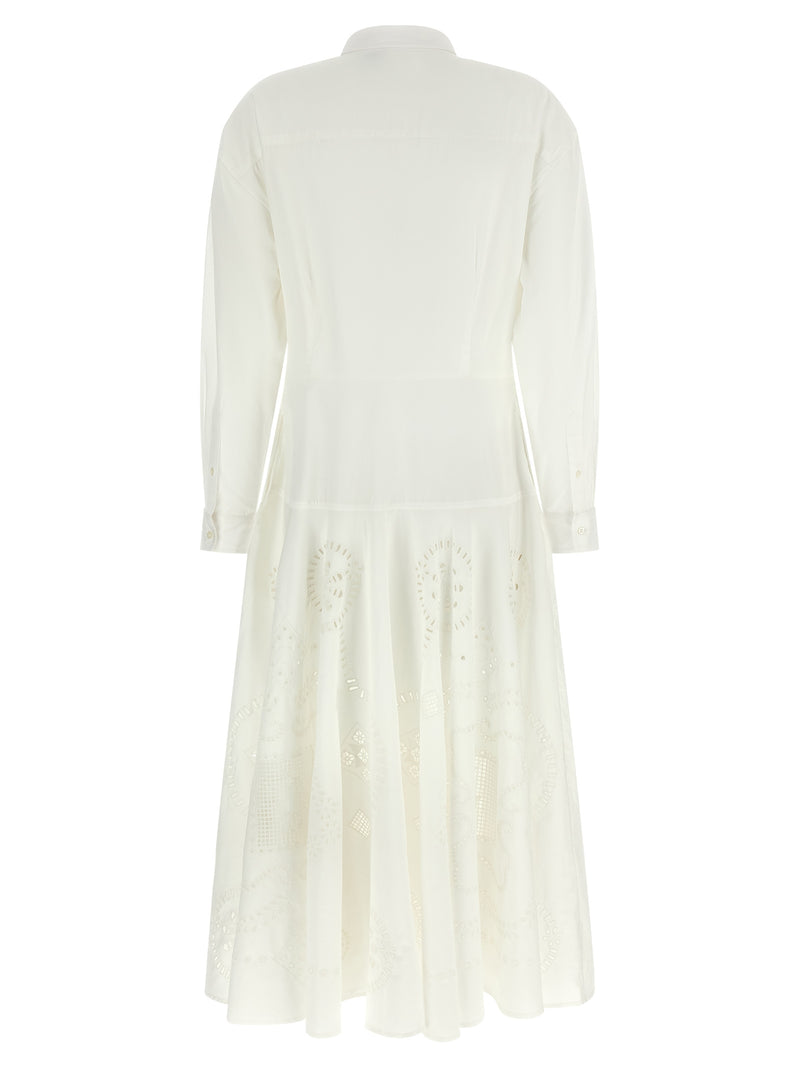 Polo Ralph Lauren Openwork Embroidery Dress | Urbalenti™ NYC