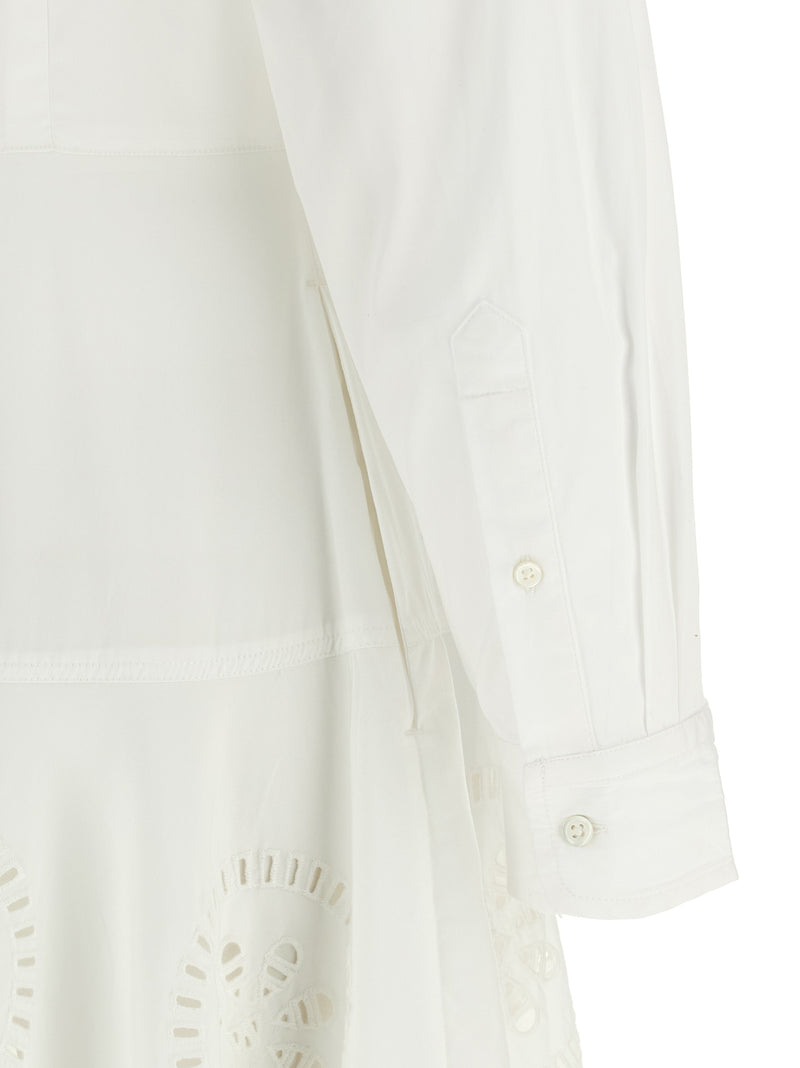Polo Ralph Lauren Openwork Embroidery Dress | Urbalenti™ NYC