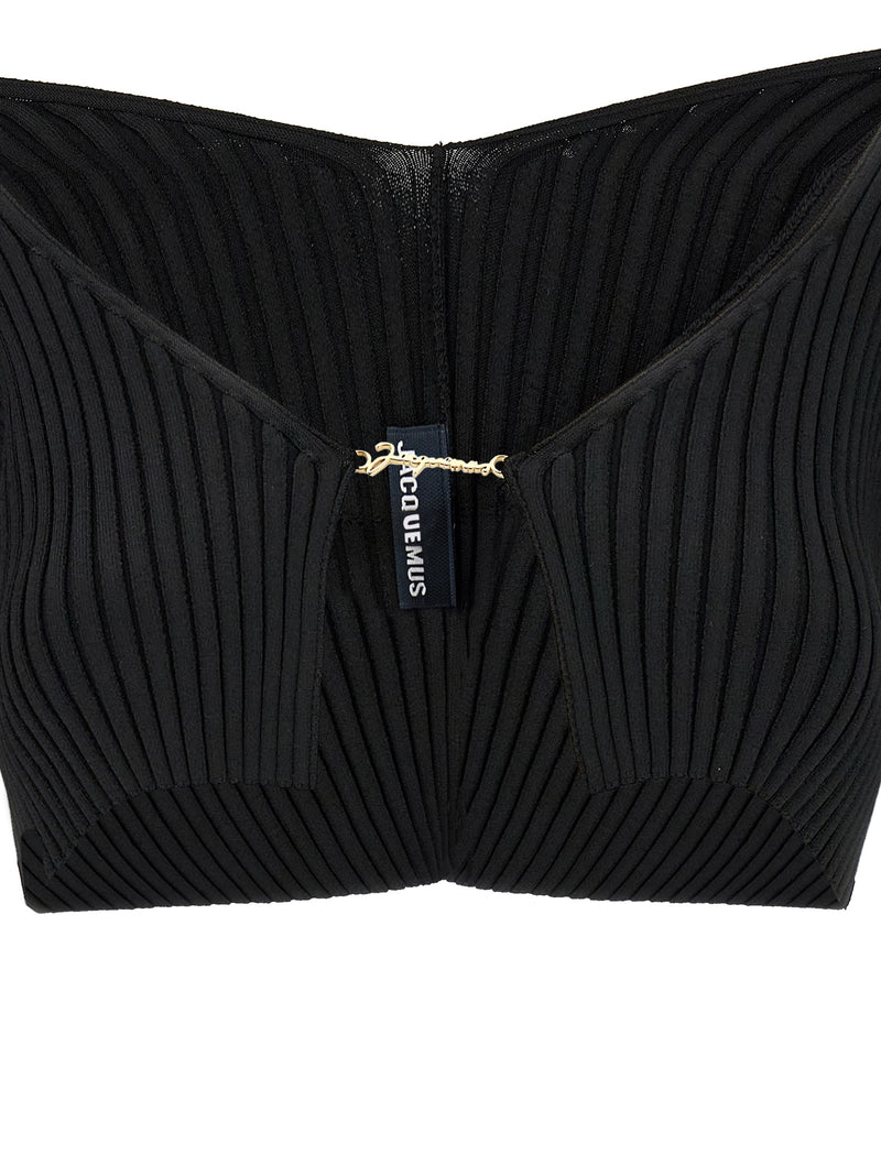 Jacquemus Le Maille Pralu Cropped Cardigan | Urbalenti™ NYC