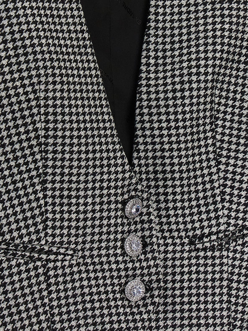 Alexandre Vauthier Alexandre Vauthier Houndstooth Waistcoat