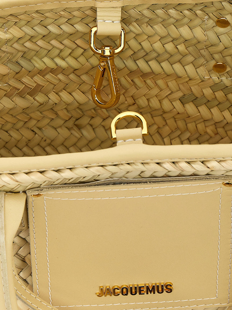 Jacquemus Jacquemus Le Petit Panier Soli Shopping Bag