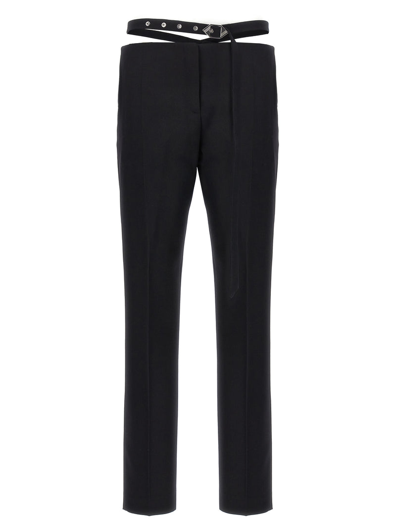 The Attico The Attico Belt Detail Trousers