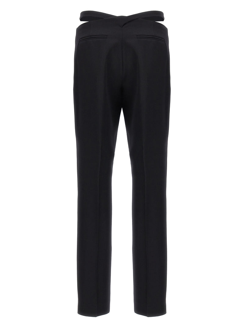 The Attico The Attico Belt Detail Trousers