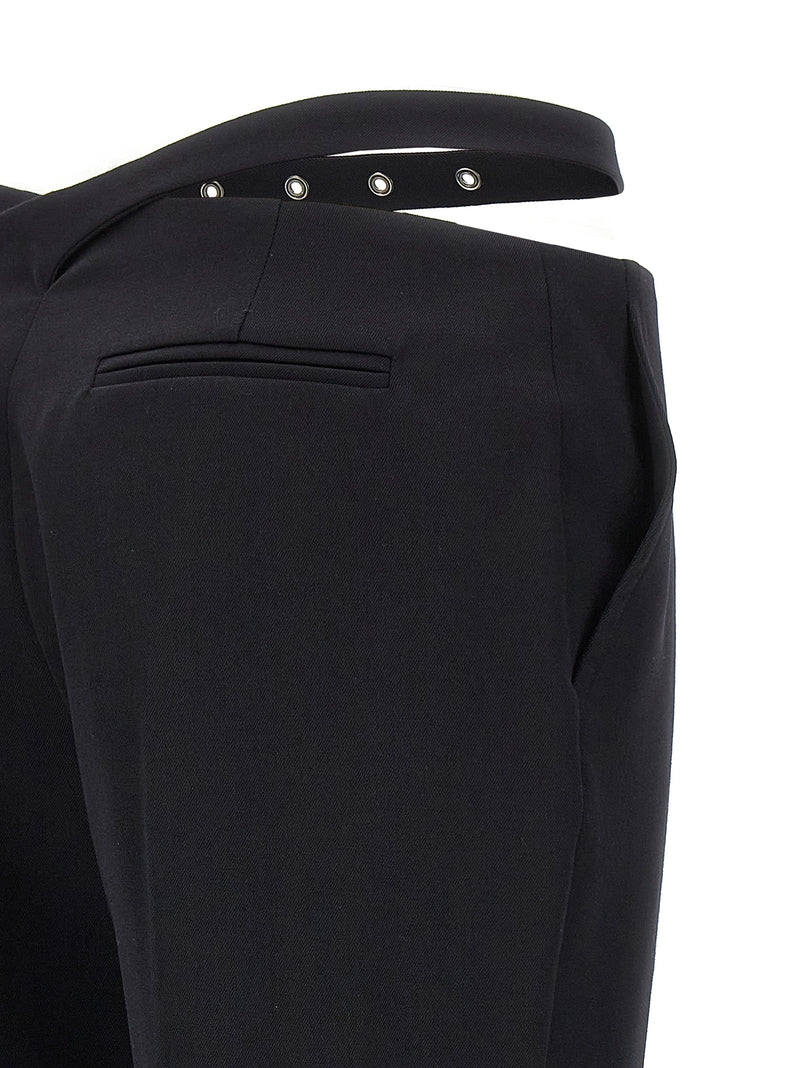 The Attico The Attico Belt Detail Trousers