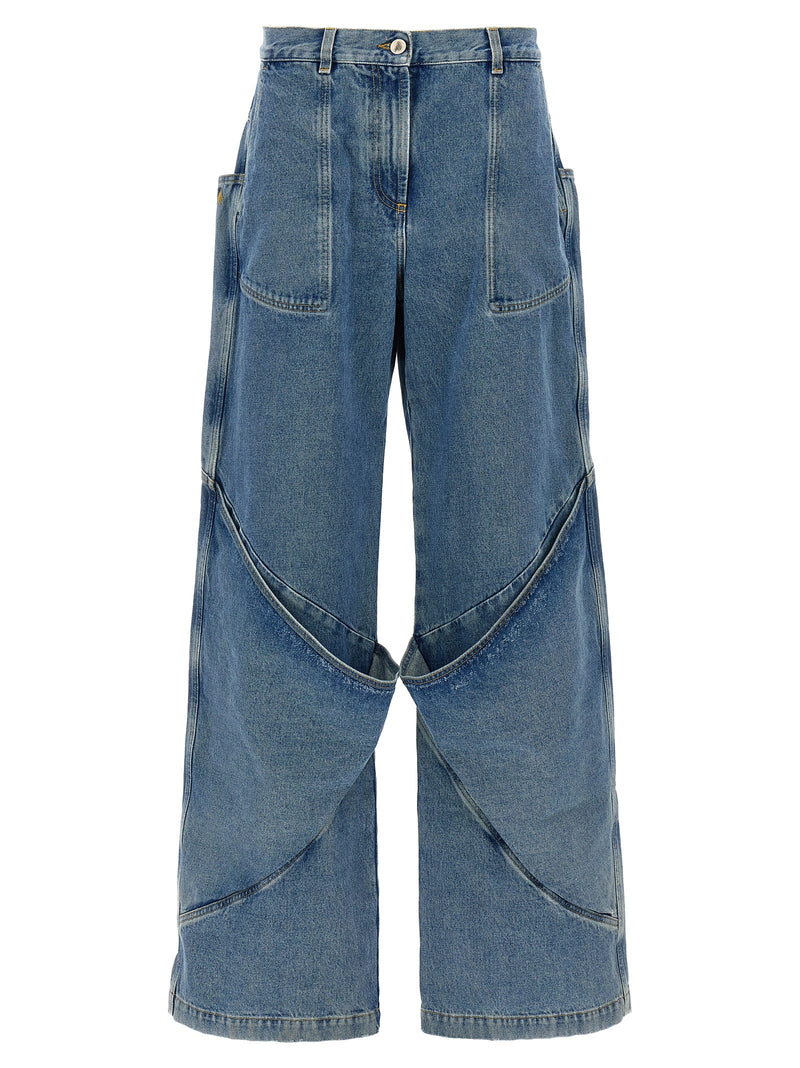 The Attico The Attico Maxi Pocket Jeans
