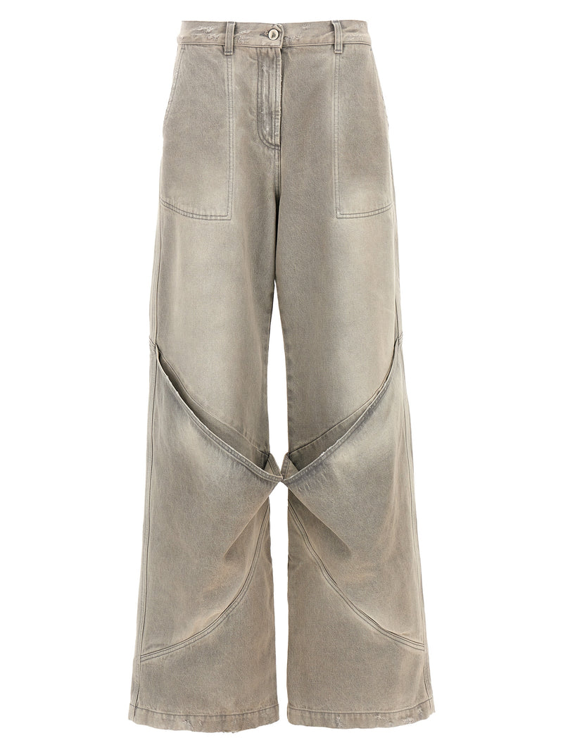 The Attico Used Effect Jeans | Urbalenti™ NYC